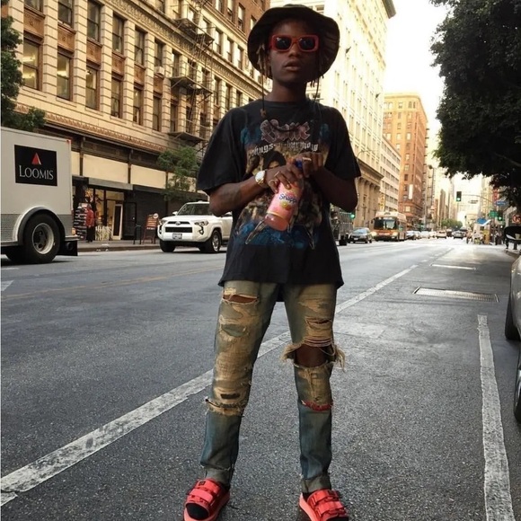 Undercover 68 Red Yarn Japanese Denim (Size M) - Picture 7 of 9